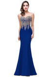 Sexy Burgundy Mermaid Lace Long Dress