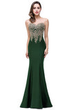 Sexy Burgundy Mermaid Lace Long Dress