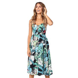 Print Casual Sexy Fashion Dress