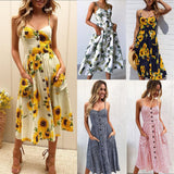 Print Casual Sexy Fashion Dress