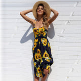 Print Casual Sexy Fashion Dress