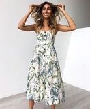 Print Casual Sexy Fashion Dress