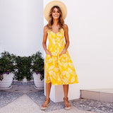 Print Casual Sexy Fashion Dress
