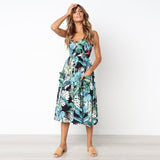 Print Casual Sexy Fashion Dress