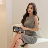 2018 Summer Dress Round O-Neck Sleeveless Vest