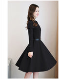 Elegant Dress Formal Long Sleeve Slim Office