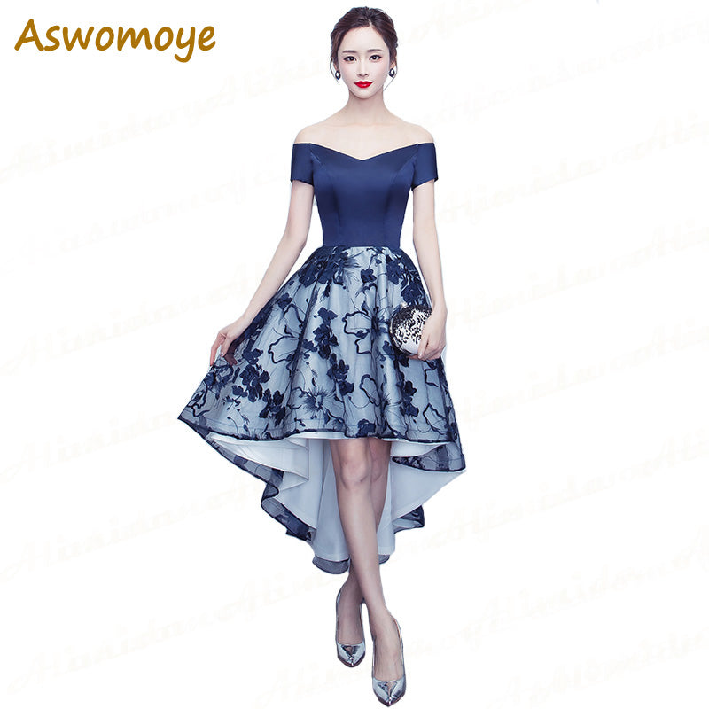 Royal Blue Evening Dress