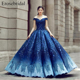 Royal Blue Evening Dress