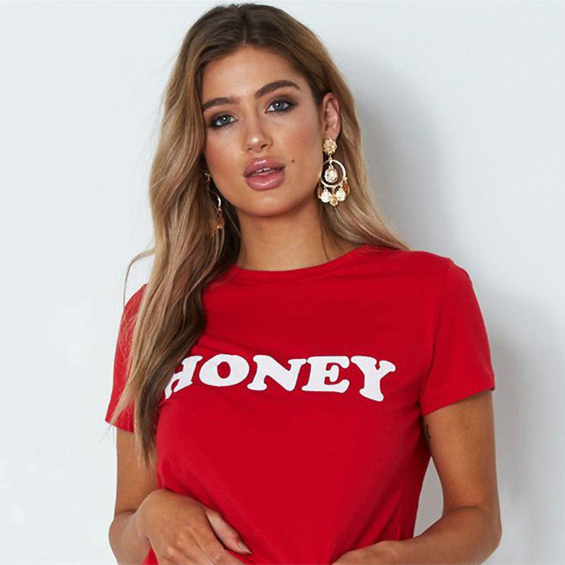 Casual Funny T Shirt For Lady