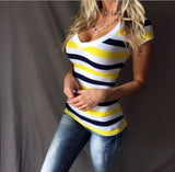 5XL T-shirt Women Sexy Deep